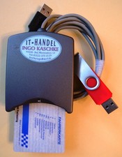 digitale LKW-Fahrerkarte auslesen, Lesegerät + 4-GB USB-Stick mit Software etc.