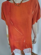 Poncho Cape Edel Echtseide+