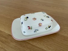 Villeroy&Boch PETITE FLEUR große Butterdose für 250 gr. Butter modern gebr.