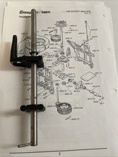 Graupner Uni Mechanik Hauptrotorwelle 4450.43 4448.11 4448.8 4618.113