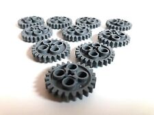 LEGO ® Technic 10 x Zahnrad / Zahnräder / 24 Zähne in dark bluish gray  