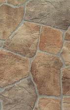 PVC (9€/m²) CV Bodenbelag Bruchstein Steine Natur 2 Meter breite