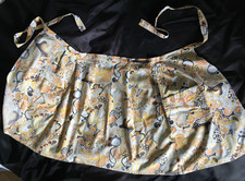 Übergroße Halbschürze - Bauernschürze - Küchenschürze -Schürze - breite Schürze