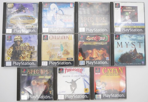 11x playstation ps1 spiele - playstation, 1