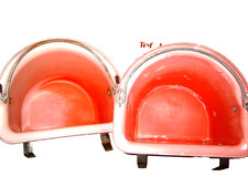 2 Stalleimer mit Einhängelaschen - Futtereimer -Tränkeeimer Transportkrippe