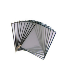 TARIFOLD Sichttafel A4 schwarz