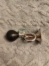 Ballhupe Fahrradhupe Fahrrad Lenker Hupe Ball Posthorn Horn verchromt