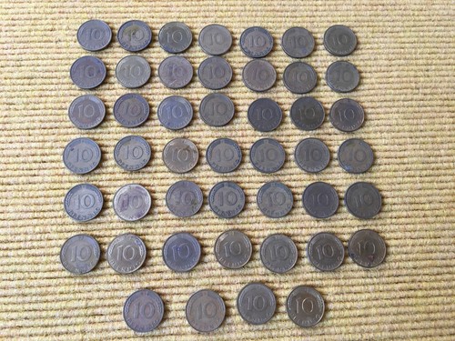 Pfennig münzen - 46, 10