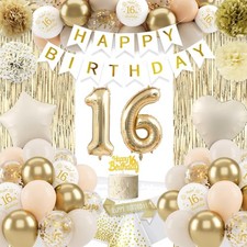 Deko geburtstag mädchen - 16.,