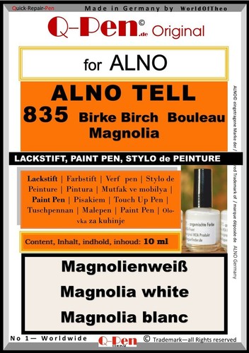 Lackstift für alno - alno, tell