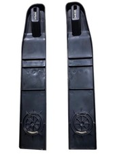 AlpenGaudi Kufensatz schwarz Ersatzteil für Doublerace Alpenspace Alpenrace Neu