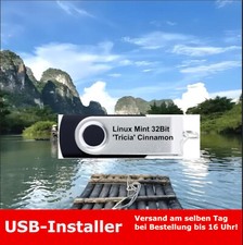 Linux Mint 'Tricia' Cinnamon 32Bit -Live-USB - für alte PC  Britzversand