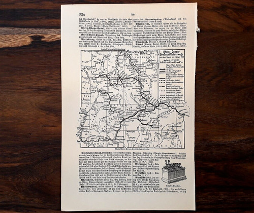 Alte lithographie - alte,