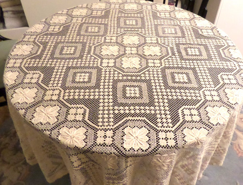 Große tischdecke rund - rund, *