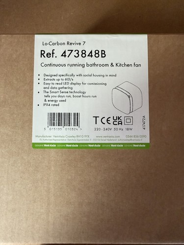 Vent axia carbon revive 7 - lo-carbon,