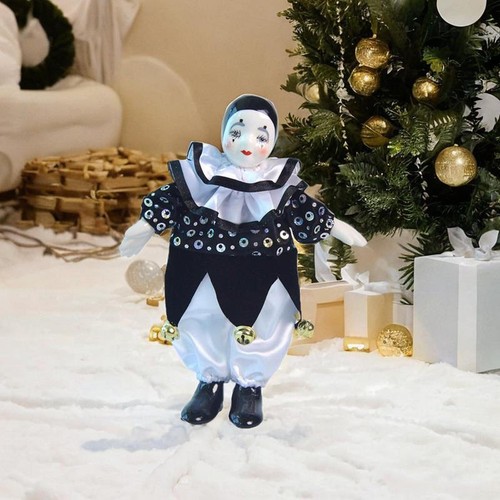 Clown puppe figurine tabletop - figurine,