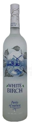 White birch premium vodka - white,