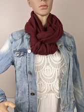 XXL Rundschal Loop uni Viskose Baumwolle 30 Farben (SH-9216)