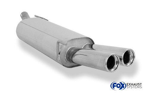 Fox endschalldämpfer für - fox,