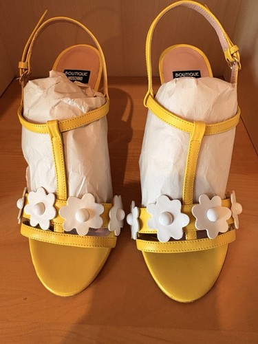 Moschino sandale damen - damen, gelb