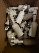 17st ERCO Staff  STRAHLER   Stromschiene E27 LED tauglich 70er Weiß Konvolut 