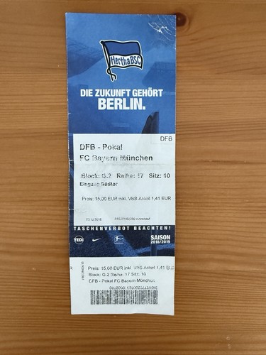 Sammler ticket dfb pokal - ticket,
