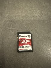 Kingston Canvas React Plus SD-Karte 128 GB Class 10 UHS-II V90