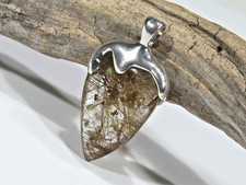 Rutilquarz Lodolith Anhänger