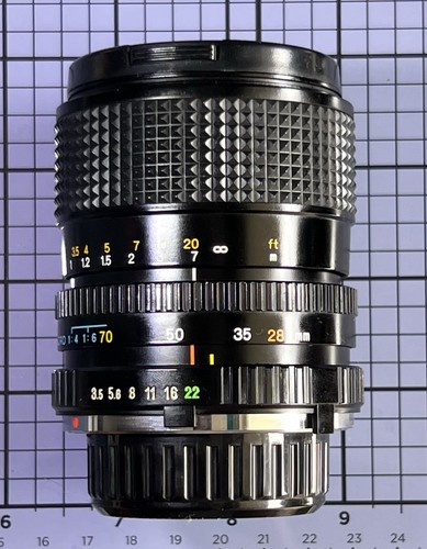 Minolta zoom 70mm - zoom, 28-70mm