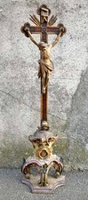 Geschnitztes rokoko standkreuz - geschnitztes,