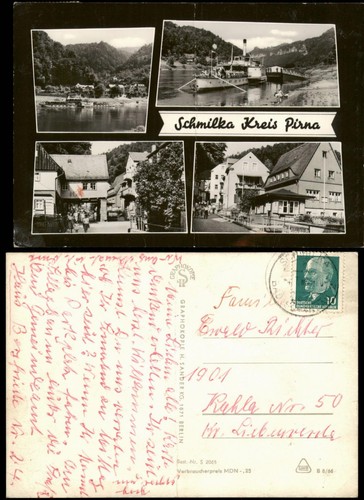 Schmilka ddr mehrbild - ddr, mehrbild-ak