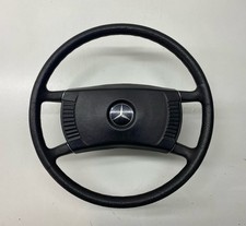 Mercedes W116 W114 W115 R107 C107 W107 Lenkrad Kunstleder Chrom Spangen