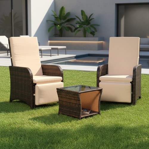 Sitzgarnitur poly rattan - poly,