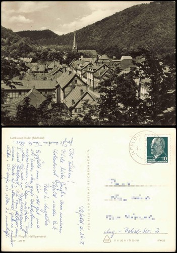 Ansichtskarte ilfeld harztor - ansichtskarte, ilfeld-harztor