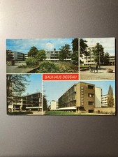 DDR-Ansichtskarte Dessau, Bauhaus, Sachsen-Anhalt, 1988