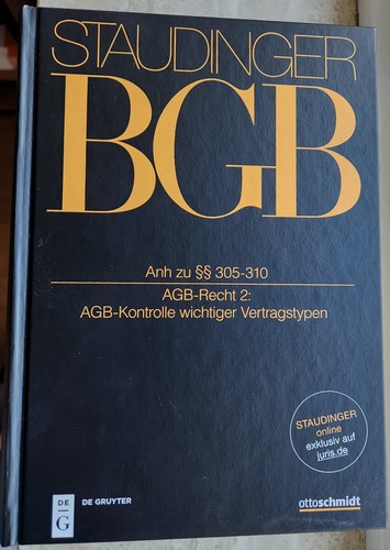 Staudingers kommentar bgb - staudingers,