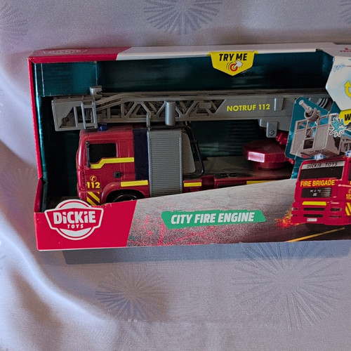 Dickie toys city fire - dickie,