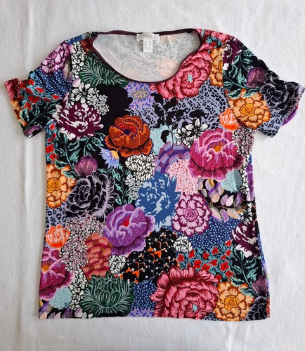 Shirt mit blumendruck von - t-shirt,
