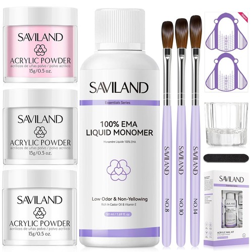 Saviland acrylic nails starter - acrylic,
