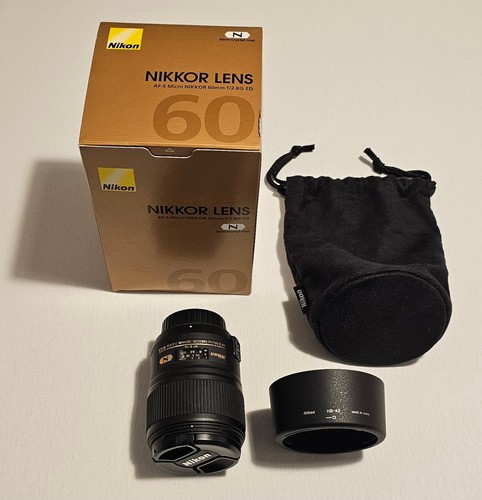 Nikon micro nikkor 60mm - af-s, micro-nikkor