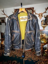 Vintage US Pilotenjacke Leder