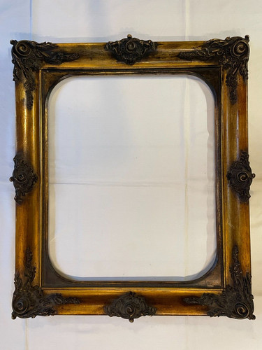 Bilderrahmen alt gold