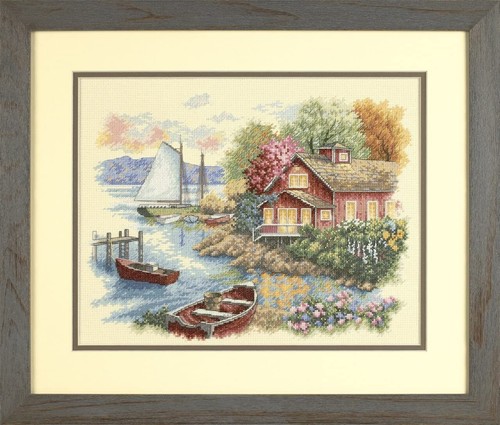 Dimensions peaceful lake - ,
