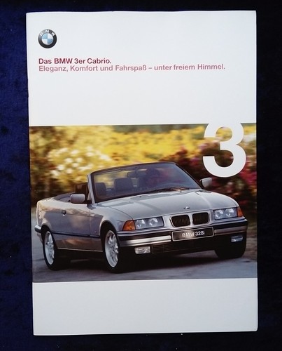 Bmw 3er cabrio - cabrio, prospekt