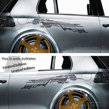 2x Seitenaufkleber Future