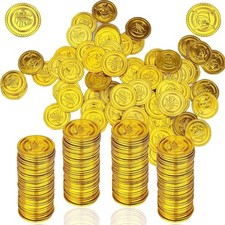 Goldmünzen Piratenschatz Set