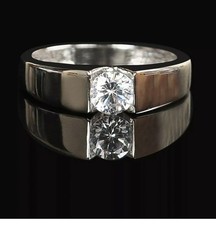 2 TCW Rundschliff Moissanit