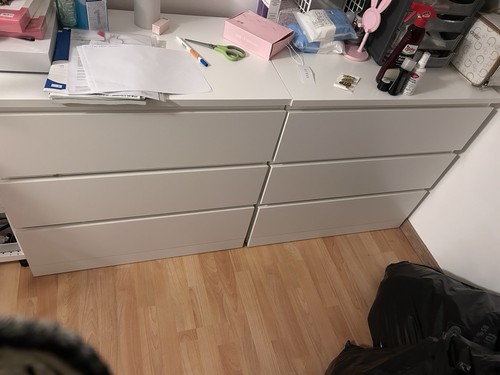 Malm kommode weiß 6 - malm,