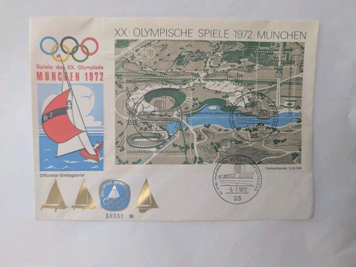 Bund beleg fdc olympische - bund,