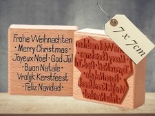 Stempel Frohe Weihnachten